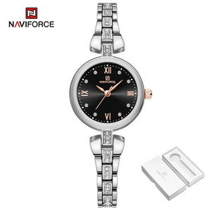 Relógio Feminino NAVIFORCE Elegante Quartzo